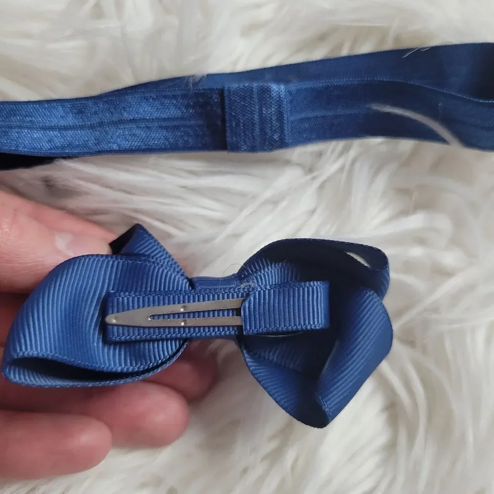 Baby blue headband